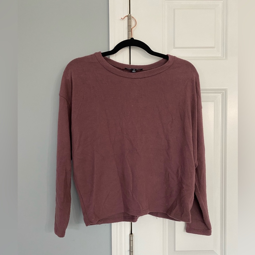 Mauve Lulus Sweater Top